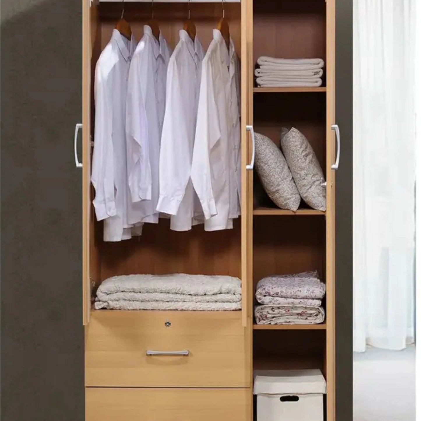 Nilkamal 2 Door Wardrobe