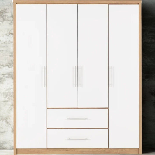 Louisa 4 Door Wardrobe