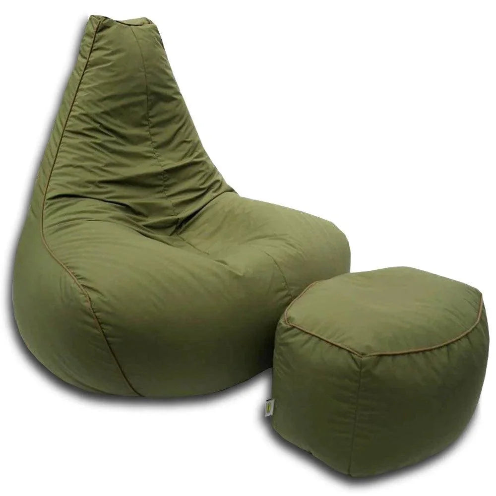Bean Bag Sofa Stool Set