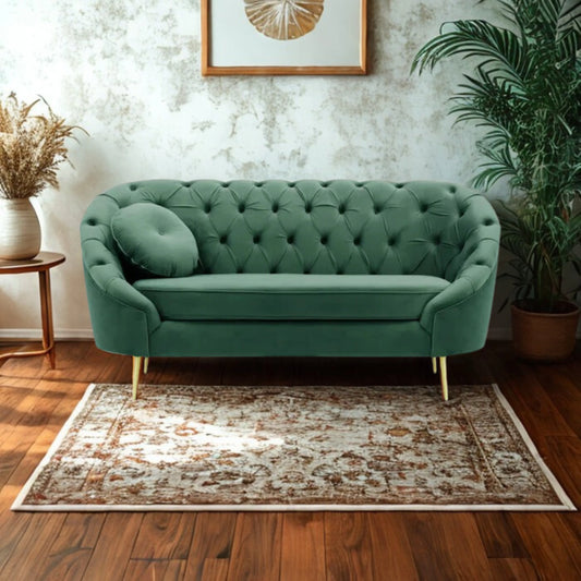 Hayat Velvet 2 Seater Sofa