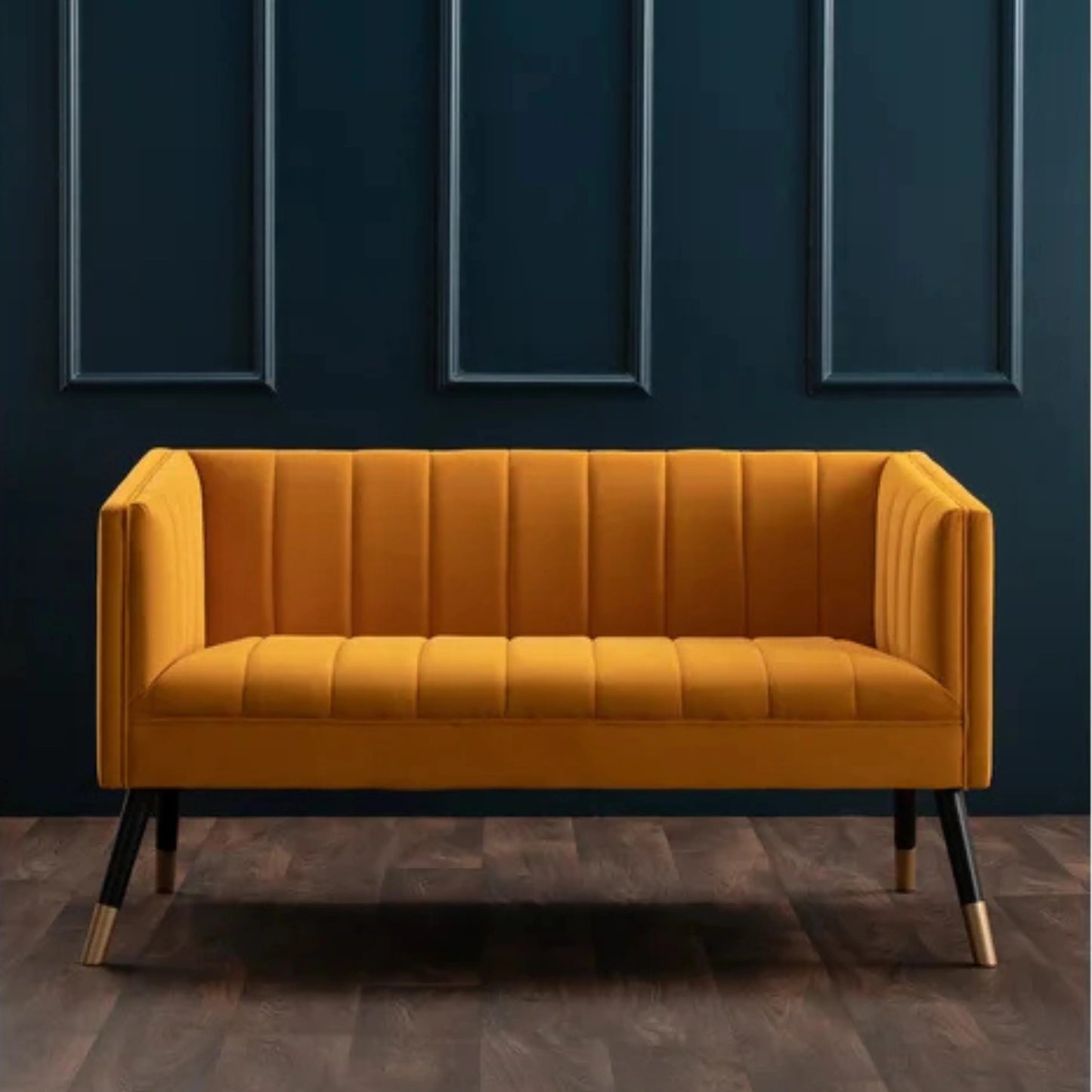 Jackson Upholstered Velvet Sofa