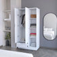 Armoire 2 Door Open Compartment Wardrobe