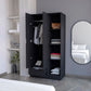 Armoire 2 Door Open Compartment Wardrobe