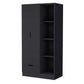 Armoire 2 Door Open Compartment Wardrobe