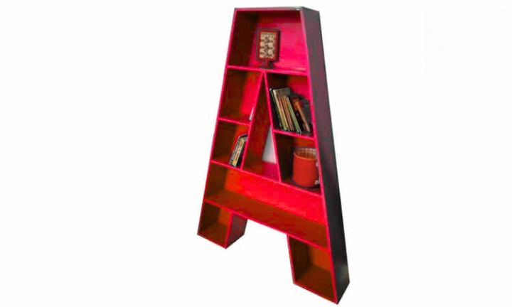 Book Rack A Shape
