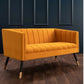 Jackson Upholstered Velvet Sofa
