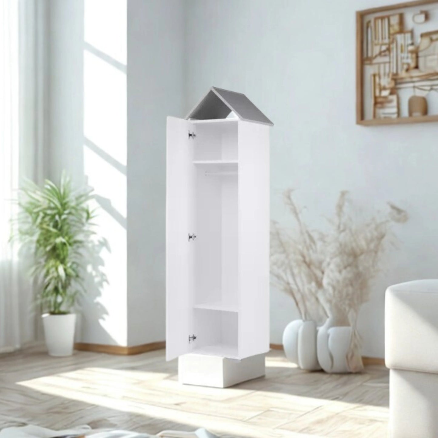 Single Door Kids Cabinet