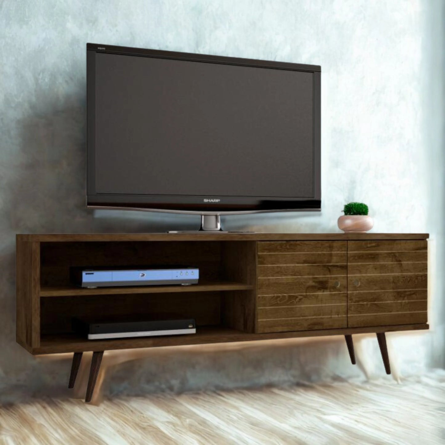 Liberty Mid Century Modern LED Console