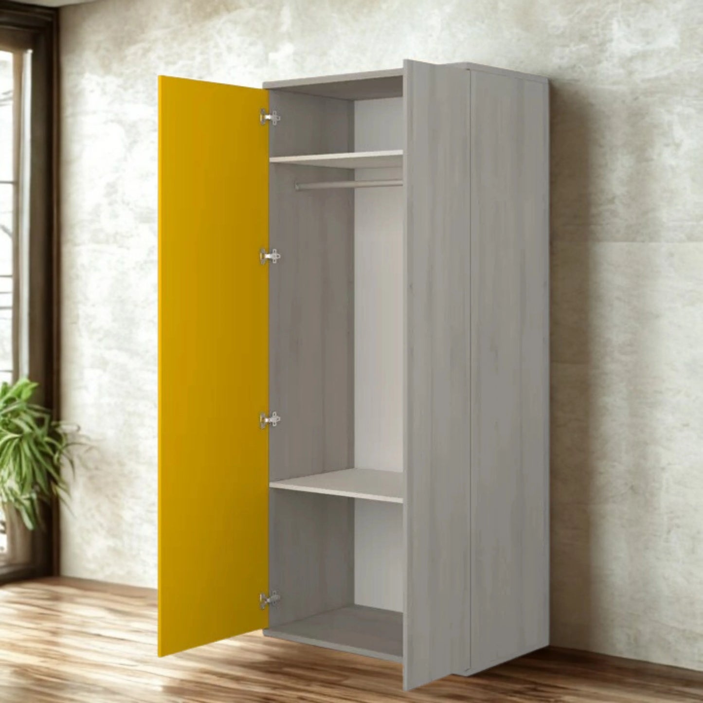 Cleo 2 Door Wardrobe