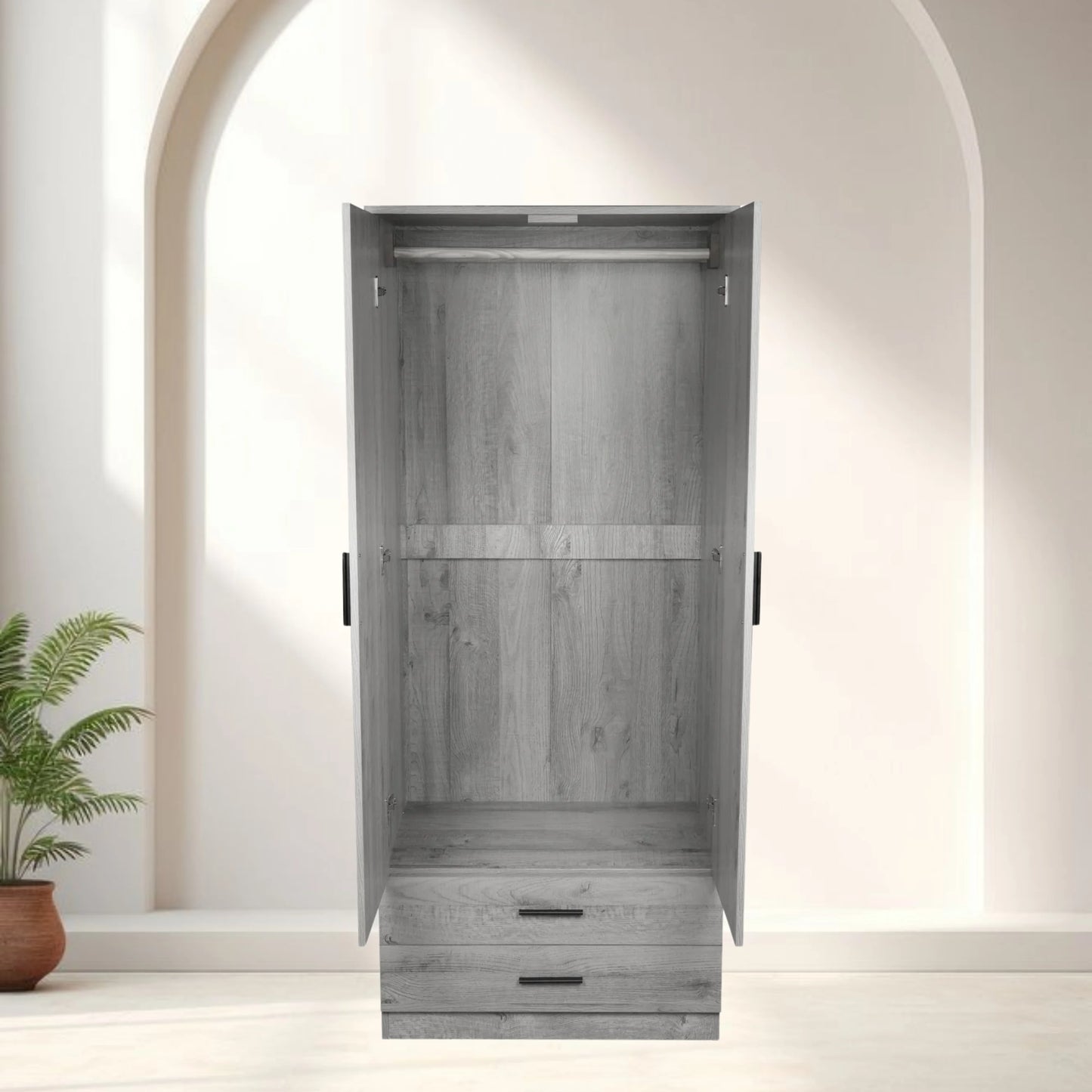 Graimo 2 Door Wardrobe