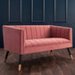 Jackson Upholstered Velvet Sofa