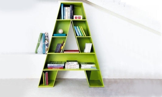 Book Rack A Shape