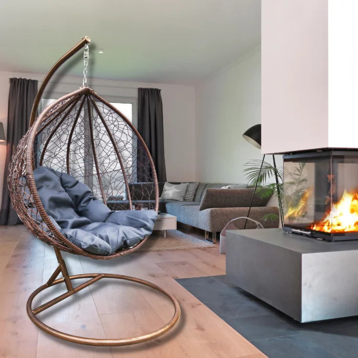 Karling Garden Swing Chair with Stand