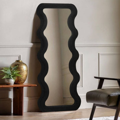 Wavy Mirror Velvet
