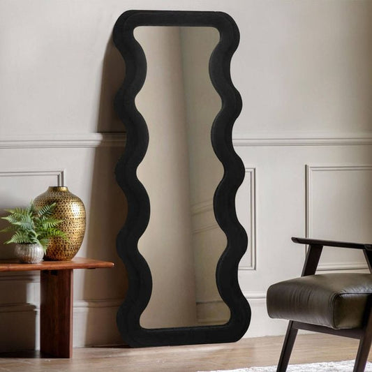 Wavy Mirror Velvet