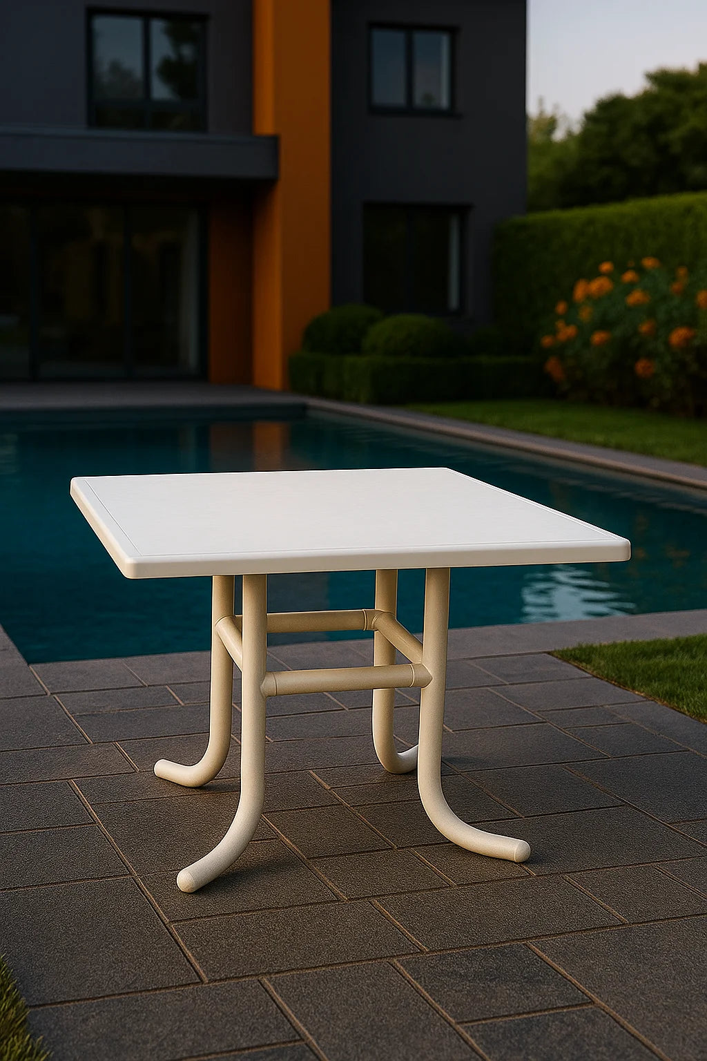 Outdoor Fiber Top Tables