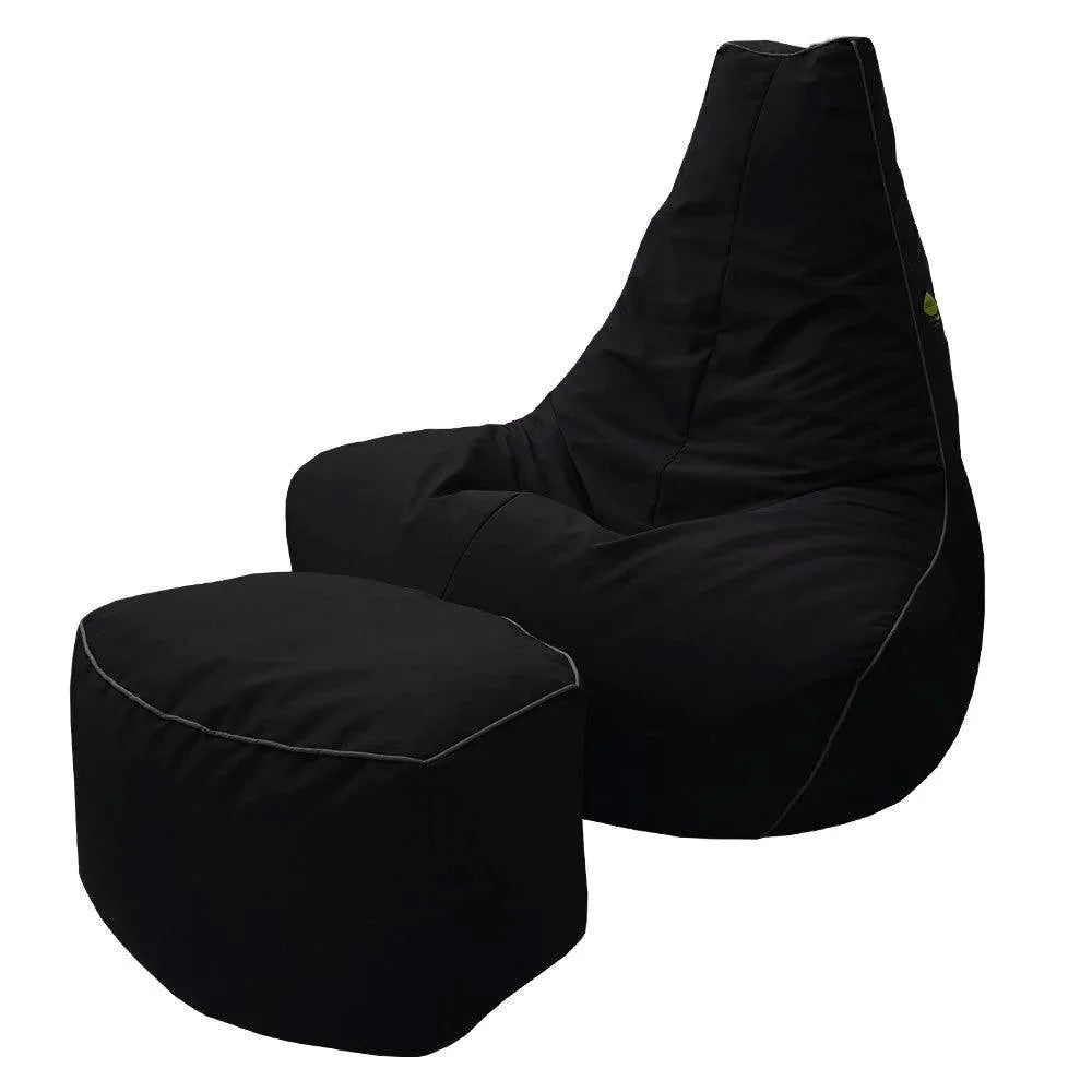 Bean Bag Sofa Stool Set