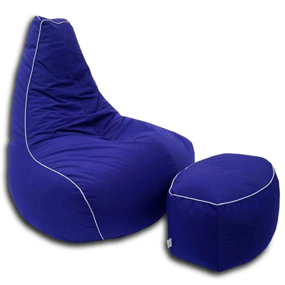 Bean Bag Sofa Stool Set