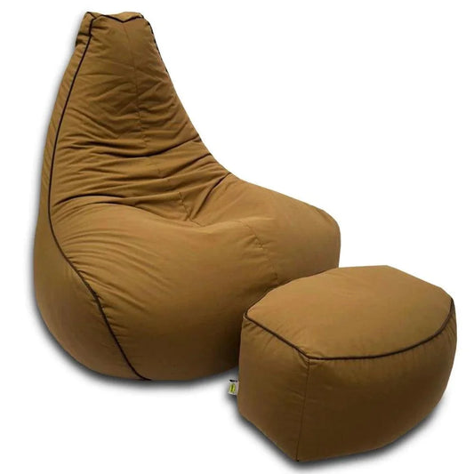 Bean Bag Sofa Stool Set