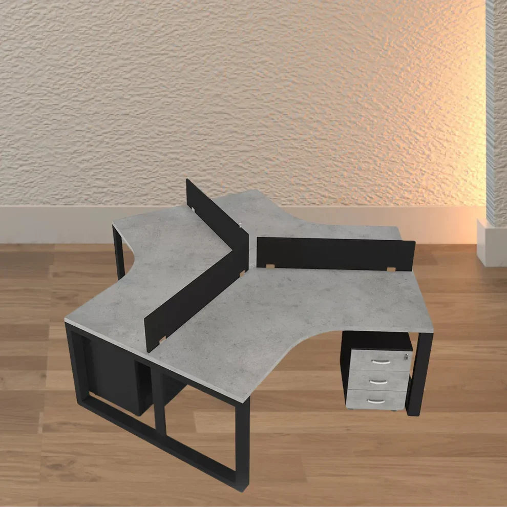 Hexa Office Workstation Desk